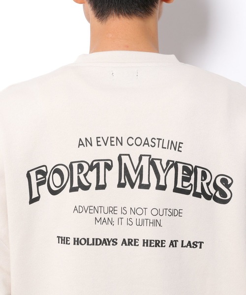 LAKOLE(ラコレ)の「スリーブライン裏毛スウェットプルオーバー / 237577(スウェット・メンズ・アイボリー/ブラウン系その他/グリーン・LARGE/MEDIUM)」の5枚目の写真