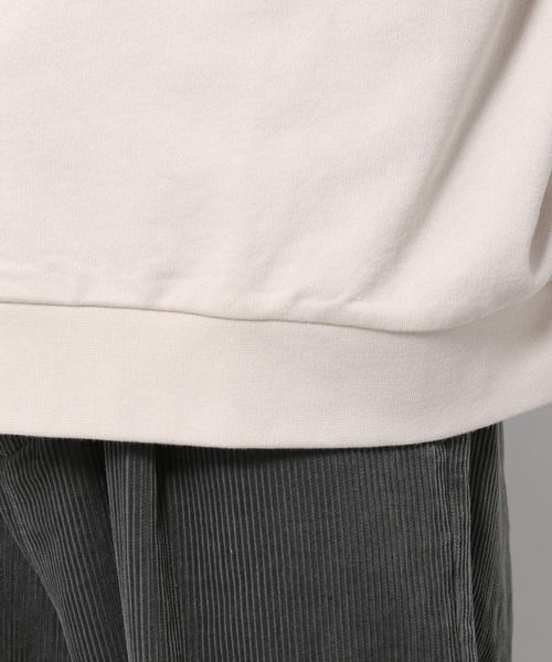 LAKOLE(ラコレ)の「スリーブライン裏毛スウェットプルオーバー / 237577(スウェット・メンズ・アイボリー/ブラウン系その他/グリーン・LARGE/MEDIUM)」の15枚目の写真