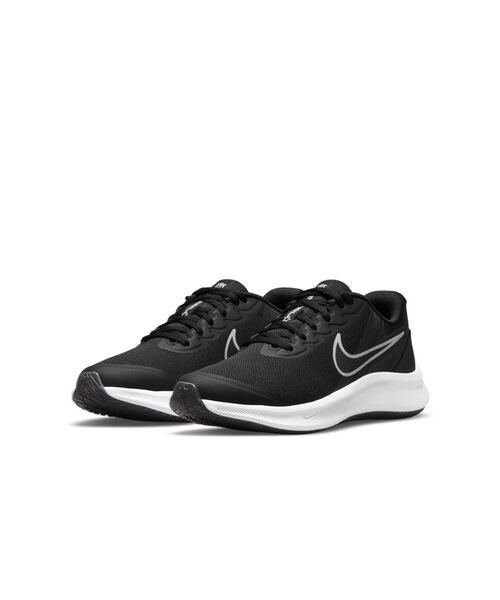NIKE(ナイキ)の「ナイキ スター ランナー 3 ジュニア ロード ランニングシューズ / Nike Star Runner 3 Big Kids' Road Running Shoes(スニーカー・キッズ・ブラック/ピンク/クリーム/グレー系その他2・24/22.5/23/23.5/24.5/25)」の5枚目の写真