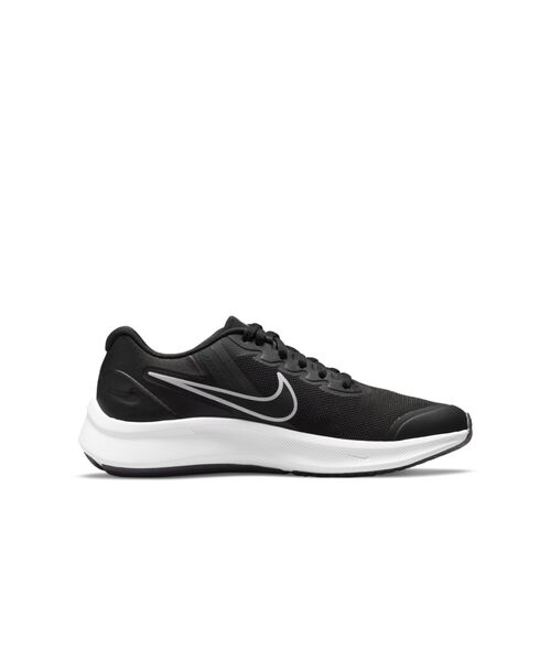 NIKE(ナイキ)の「ナイキ スター ランナー 3 ジュニア ロード ランニングシューズ / Nike Star Runner 3 Big Kids' Road Running Shoes(スニーカー・キッズ・ブラック/ピンク/クリーム/グレー系その他2・24/22.5/23/23.5/24.5/25)」の6枚目の写真