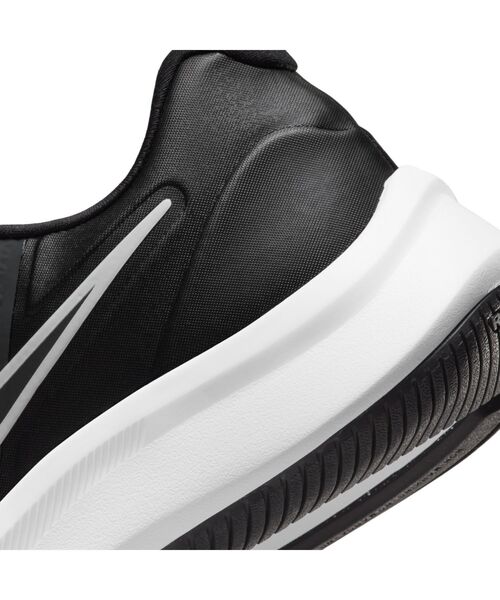 NIKE(ナイキ)の「ナイキ スター ランナー 3 ジュニア ロード ランニングシューズ / Nike Star Runner 3 Big Kids' Road Running Shoes(スニーカー・キッズ・ブラック/ピンク/クリーム/グレー系その他2・24/22.5/23/23.5/24.5/25)」の11枚目の写真
