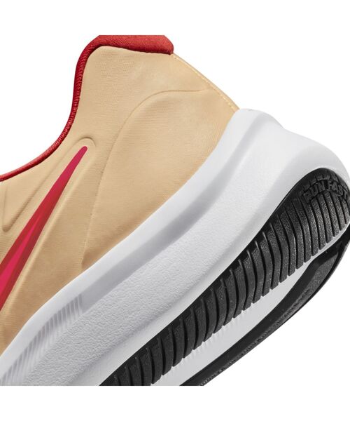 NIKE(ナイキ)の「ナイキ スター ランナー 3 ジュニア ロード ランニングシューズ / Nike Star Runner 3 Big Kids' Road Running Shoes(スニーカー・キッズ・ブラック/ピンク/クリーム/グレー系その他2・24/22.5/23/23.5/24.5/25)」の13枚目の写真