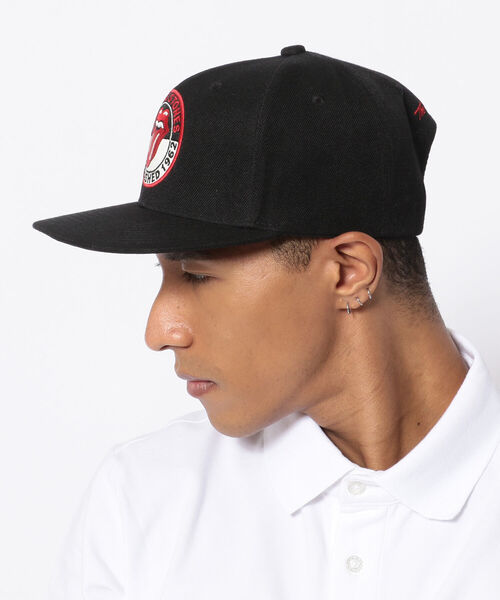 RAWLIFE(ロウライフ)の「BACK SPIN!/バックスピン!【TheRollingStones】LOGO PATCH CAP(キャップ・メンズ・ブラック・FREE)」の13枚目の写真