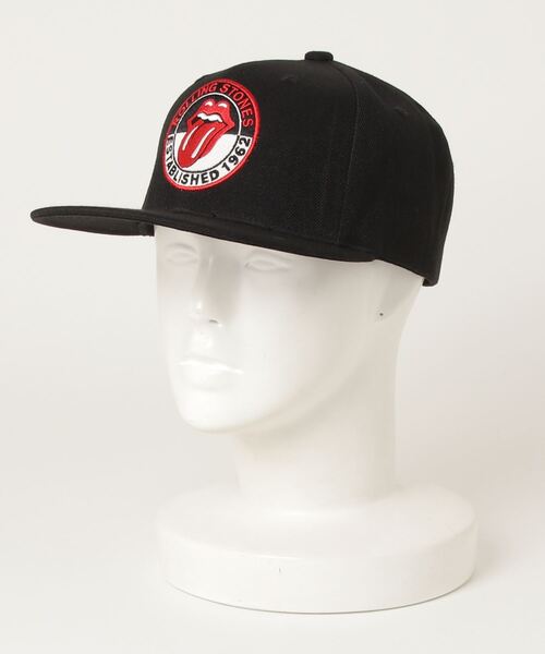 RAWLIFE(ロウライフ)の「BACK SPIN!/バックスピン!【TheRollingStones】LOGO PATCH CAP(キャップ・メンズ・ブラック・FREE)」の6枚目の写真