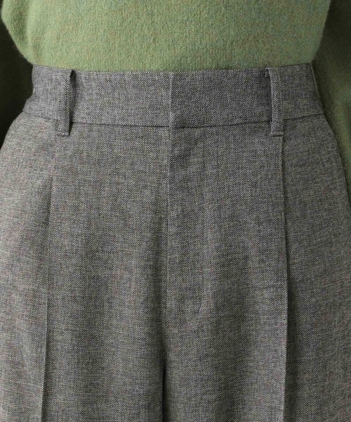 GLOBAL WORK(グローバルワーク)の「ピンタックストレートパンツ/238237(スラックス・レディース・オレンジ/グリーン/その他・MEDIUM/LARGE)」の11枚目の写真