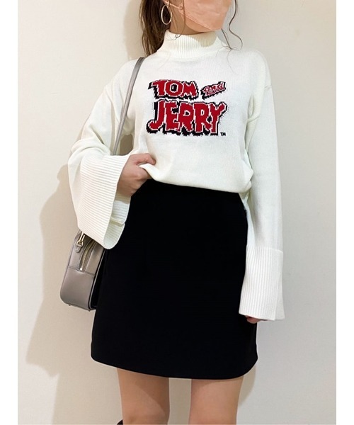 SNIDEL（スナイデル）の「ハイウエストスカショーパン（その他パンツ・レディース・ブラック/モカ/ネイビー・1/0）」の2枚目の写真