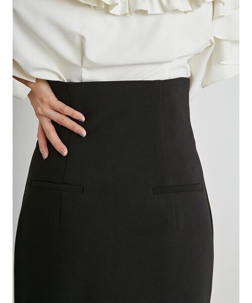 SNIDEL（スナイデル）の「ハイウエストスカショーパン（その他パンツ・レディース・ブラック/モカ/ネイビー・1/0）」の20枚目の写真