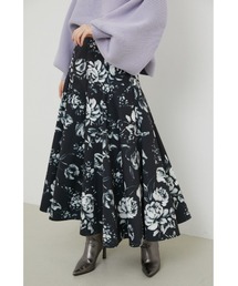 rienda | サーキュラーティアードフレアスカート(スカート)