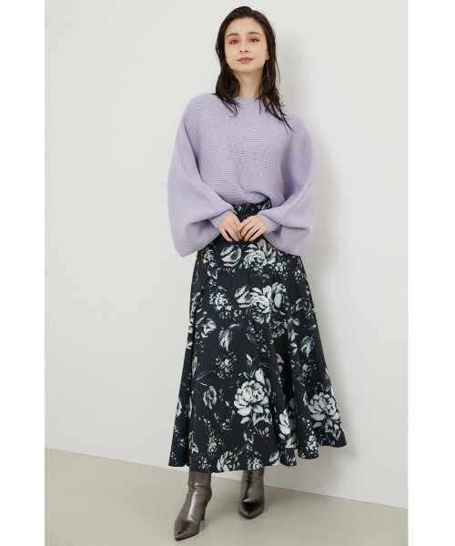 rienda(リエンダ)の「サーキュラーティアードフレアスカート(スカート・レディース・ブラック/ベージュ/ブルー・SMALL/MEDIUM)」の17枚目の写真