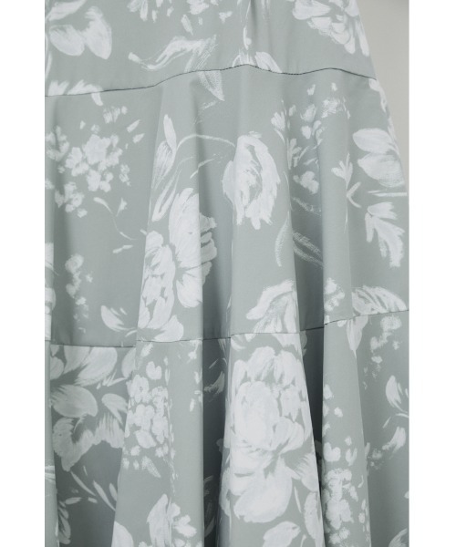 rienda(リエンダ)の「サーキュラーティアードフレアスカート(スカート・レディース・ブラック/ベージュ/ブルー・SMALL/MEDIUM)」の8枚目の写真