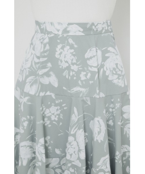 rienda(リエンダ)の「サーキュラーティアードフレアスカート(スカート・レディース・ブラック/ベージュ/ブルー・SMALL/MEDIUM)」の9枚目の写真