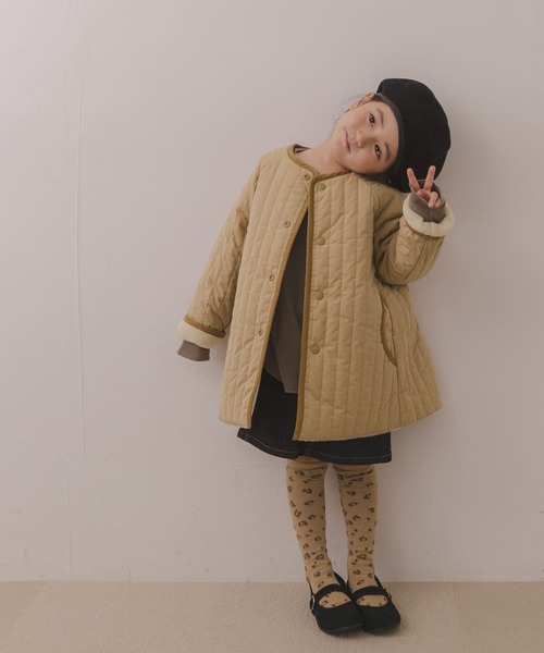 URBAN RESEARCH DOORS(アーバンリサーチドアーズ)の「リバーシブルフリースコート(KIDS)(その他アウター・キッズ・ベージュ/カーキ・105/120/135)」の6枚目の写真