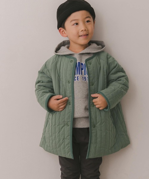 URBAN RESEARCH DOORS(アーバンリサーチドアーズ)の「リバーシブルフリースコート(KIDS)(その他アウター・キッズ・ベージュ/カーキ・105/120/135)」の17枚目の写真