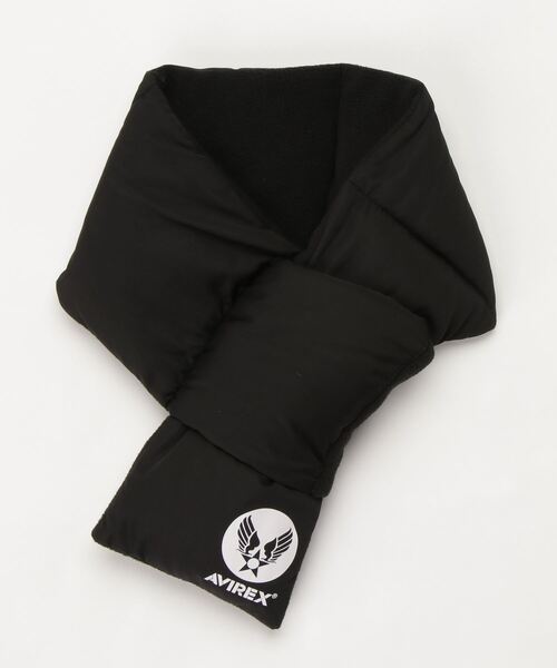 AVIREX(アヴィレックス)の「USAF シンサレート マフラー / THINSULATE MUFFLER / アヴィレックス / AVIREX(マフラー・レディース・ブラック/オレンジ/チャコール・FREE)」の2枚目の写真