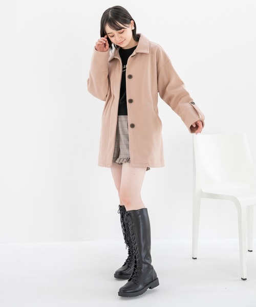 repipi armario（レピピ アルマリオ）の「フレンチロゴシシュウスウェット（スウェット・キッズ・ホワイト/ブラック/ホワイト系その他/ブラック系その他・SMALL/MEDIUM/LARGE）」の14枚目の写真