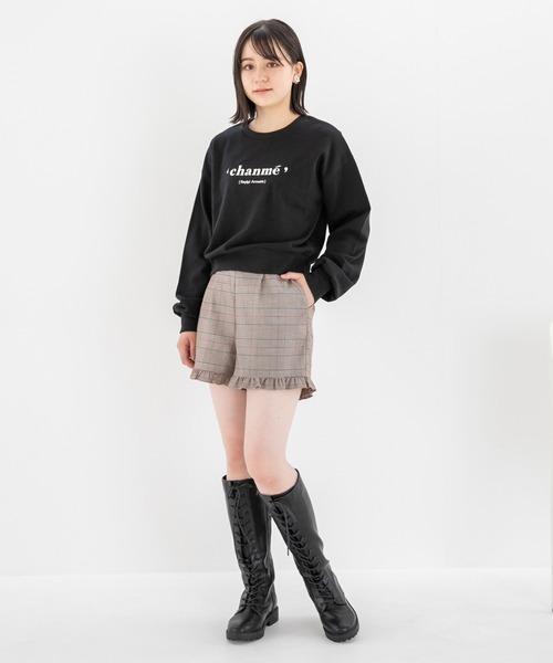 repipi armario（レピピ アルマリオ）の「フレンチロゴシシュウスウェット（スウェット・キッズ・ホワイト/ブラック/ホワイト系その他/ブラック系その他・SMALL/MEDIUM/LARGE）」の15枚目の写真