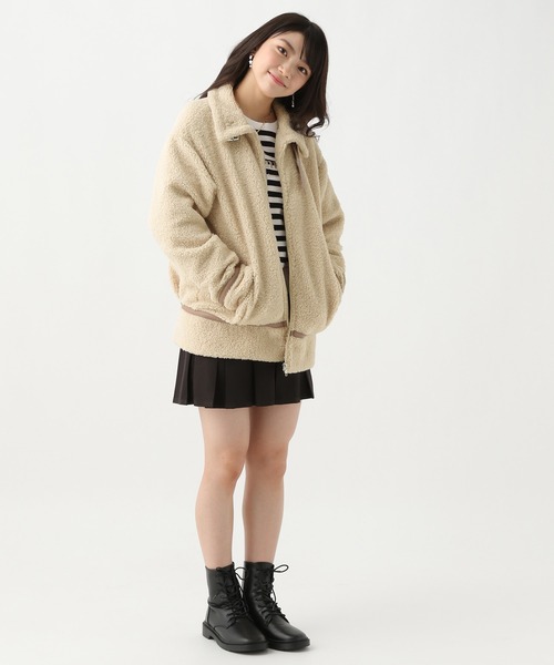 repipi armario（レピピ アルマリオ）の「フレンチロゴシシュウスウェット（スウェット・キッズ・ホワイト/ブラック/ホワイト系その他/ブラック系その他・SMALL/MEDIUM/LARGE）」の22枚目の写真