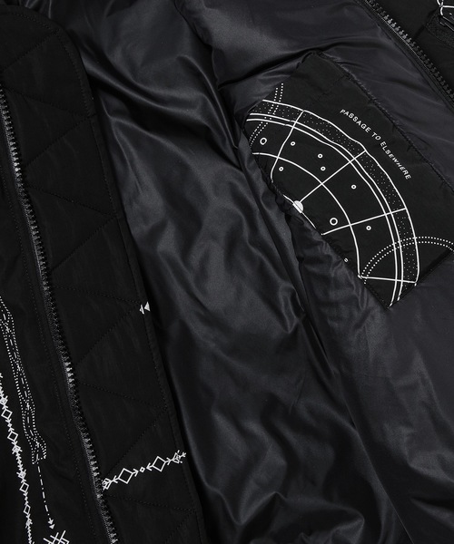 MARCELO BURLON（マルセロ・バーロン）の「ALL OVER ASTRAL HOODIE BOMBER（パーカー・メンズ・ブラック系その他・L）」の3枚目の写真