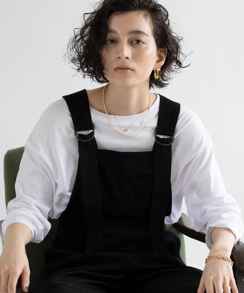 JUICY ROCK（ジューシーロック）の「GP(SV925)/SV925 片耳ガラスパール＆チェーンイヤーカフ（イヤーカフ・レディース・シルバー/ゴールド・ONE SIZE）」の7枚目の写真