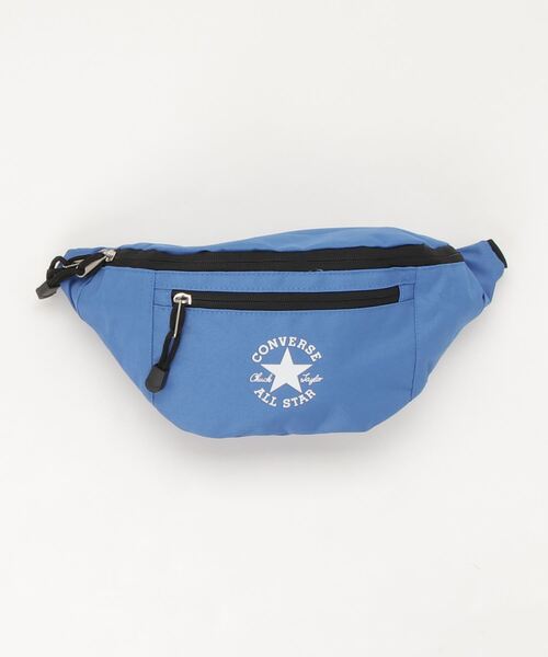 CONVERSE(コンバース)の「CONVERSE(コンバース)CV PRINT LOGO WAIST BAG ウェストバッグ(ボディバッグ/ウエストポーチ・メンズ・ブラック/ネイビー/ブラック×ゴールド/ピンク/グリーン/ブルー・FREE)」の5枚目の写真