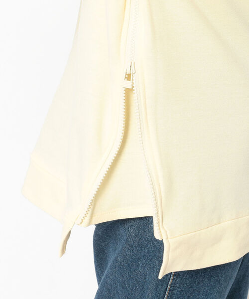 AULA AILA(アウラアイラ)の「【別注】AULA AILA/アウラ アイラ/コンビネーショントップス(Tシャツ/カットソー・レディース・グリーン/アイボリー・0)」の14枚目の写真