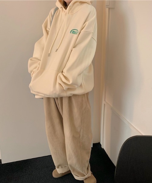 MANGROVE（マングローブ）の「cmisロゴ刺繍パーカー（パーカー・レディース・ネイビー/アイボリー/ライトパープル・FREE）」の8枚目の写真