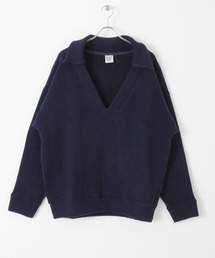 RICE NINE TEN（ライスナインテン）の「RICE NINE TEN COLLARED V NECK 
