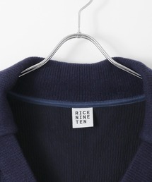RICE NINE TEN（ライスナインテン）の「RICE NINE TEN COLLARED V NECK 