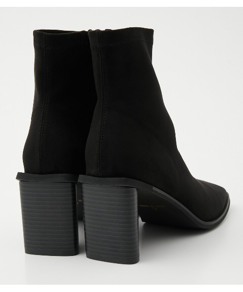 AZUL by moussy(アズールバイマウジー)の「SUEDE SHORT BOOTS(ブーツ・レディース・ブラック・MEDIUM/LARGE/SMALL)」の10枚目の写真