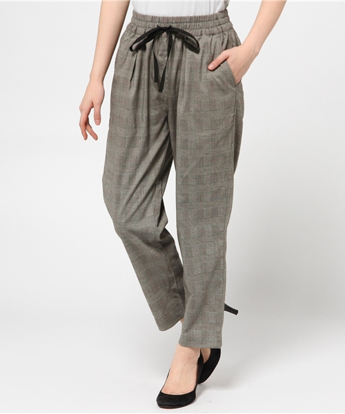 Chico（チコ）の「チェックイージーパンツ（その他パンツ・レディース・グレー・FREE）」の2枚目の写真