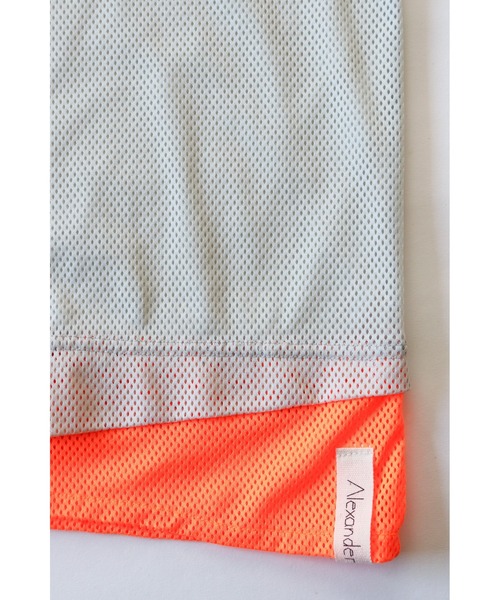 AlexanderLeeChang（アレキサンダーリーチャン）の「AlexanderLeeChang/アレキサンダーリーチャン MESH TANK 22 メッシュタンクトップ（タンクトップ・メンズ・ブラック/グレー・2/3）」の8枚目の写真