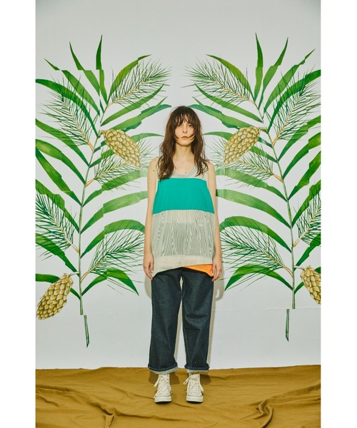 AlexanderLeeChang（アレキサンダーリーチャン）の「AlexanderLeeChang/アレキサンダーリーチャン MESH TANK 22 メッシュタンクトップ（タンクトップ・メンズ・ブラック/グレー・2/3）」の17枚目の写真