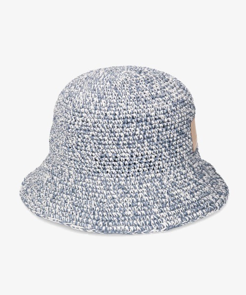 Chapeau d' O（シャポードオー）の「Chapeau d' O Paper Mix Crochet Bucket（ハット・レディース・ベージュ/オレンジ/ブルー・M/57.5cm）」の15枚目の写真
