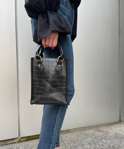 まとめ買いセット Lspatternミニスクエアバッグ ショルダーバッグ Lipservice リップサービス のファッション 待望 Arenatheatre Net