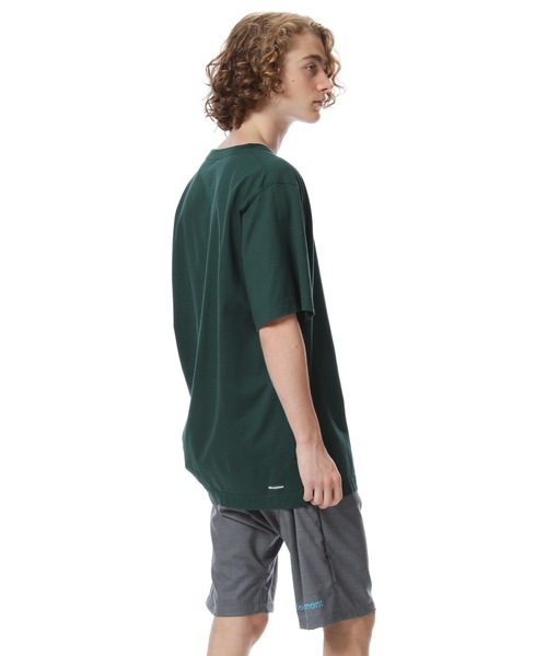 uniform experiment(ユニフォームエクスペリメント)の「S/S AUTHENTIC WARP LOGO WIDE TEE(Tシャツ/カットソー・メンズ・ホワイト/ブラック/グリーン・1/2/3/4)」の16枚目の写真