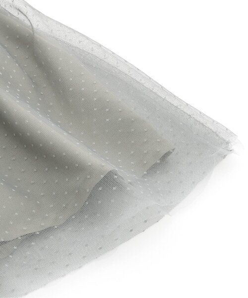 BREEZE（ブリーズ）の「/ボリュームチュールスカート（スカート・キッズ・グレー/オフホワイト・110/140/80/100/90/130/120）」の7枚目の写真