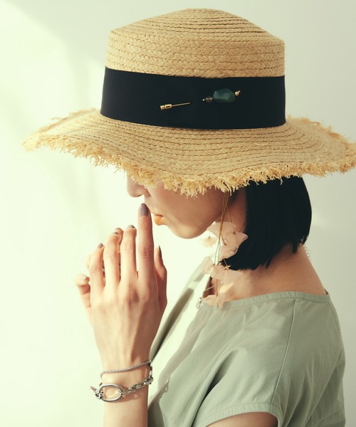 LAYMEE（レイミー）の「Abio hat / アビオハット（ハット・レディース・ナチュラル・FREE）」の3枚目の写真