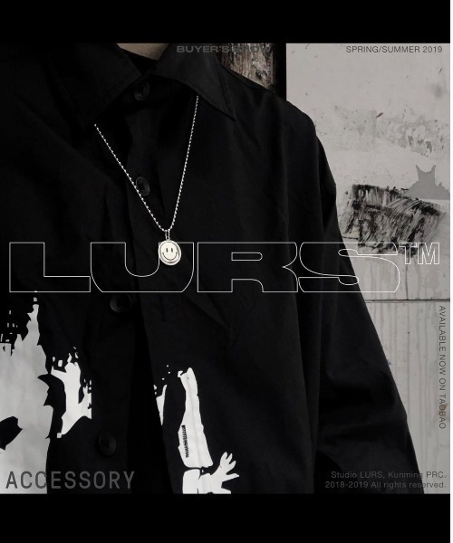 Never mind the XU / Chikashitsu+（ネバーマインド ザ エックスユー / チカシツプラス）の「【LURS/ラース】Emoji Reversible Necklace ニコちゃん リバーシブル シンプル ネックレス スマイリーネックレス レインボーネックレス（ネックレス・メンズ・レインボー/シルバー・60cm）」の13枚目の写真