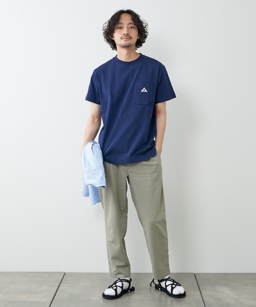 GEVACO(ゲバコ)の「【なにわ男子 高橋恭平さん着用】【GEVACO / ゲバコ】度詰天竺半袖クルーTee(Tシャツ/カットソー・メンズ・ホワイト/ネイビー/サックスブルー/ピンク・S/M/L)」の21枚目の写真