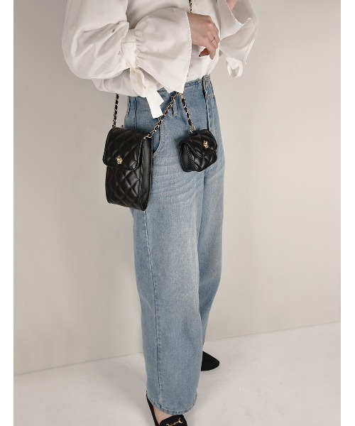 MONICA（モニカ）の「キルティングマルチミニショルダー（ショルダーバッグ・レディース・ワイン/ブラック/ホワイト・FREE）」の13枚目の写真