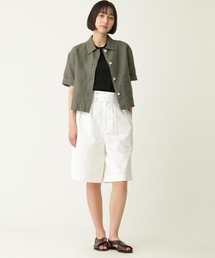 Margaret Howell リネン 半袖シャツ 2 MARGARET HOWELL｜SHIRTING LINEN SHIRT | Rakuten Fashion(楽天