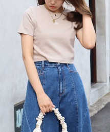 エンブレム刺繍Tシャツ