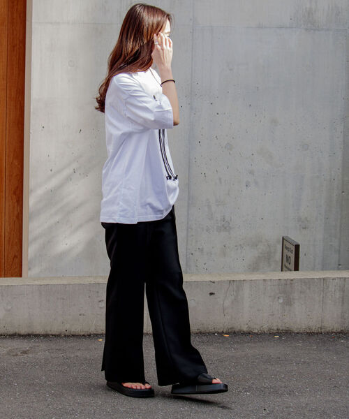 GLOSTER（グロスター）の「【RICHARD VERGEZ/リチャード・ヴェルゲス】コラージュアートフリンジTシャツ（Tシャツ/カットソー・メンズ・ホワイト系その他/ホワイト系その他2・MEDIUM/LARGE）」の8枚目の写真