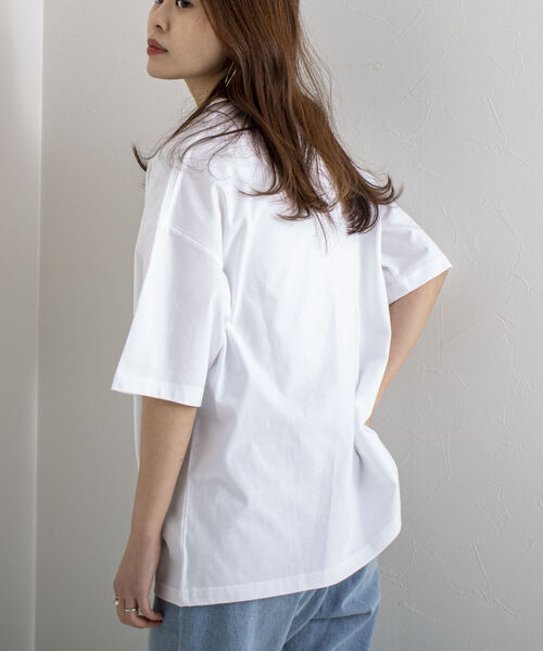 GLOSTER（グロスター）の「【RICHARD VERGEZ/リチャード・ヴェルゲス】コラージュアートフリンジTシャツ（Tシャツ/カットソー・メンズ・ホワイト系その他/ホワイト系その他2・MEDIUM/LARGE）」の19枚目の写真