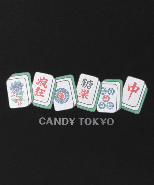 Candy Stripper（キャンディストリッパー）の「CANDY TOKYO BIG Tシャツ（Tシャツ/カットソー・レディース・レッド/オフホワイト/ブラック・2）」の14枚目の写真