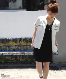 X-girl | 【ViVi8月号掲載】スヌーピー/ SNOOPY EMBROIDERY SHIRT(シャツ/ブラウス)