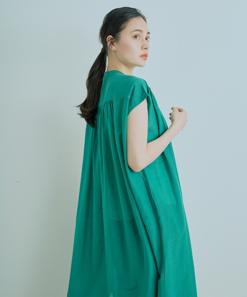 Kelen Kelen ケレン のワンピース Kelen ワンピース ドレス ワンピース ケレン Ctn Silk Tuck Gather Dress Sasshe
