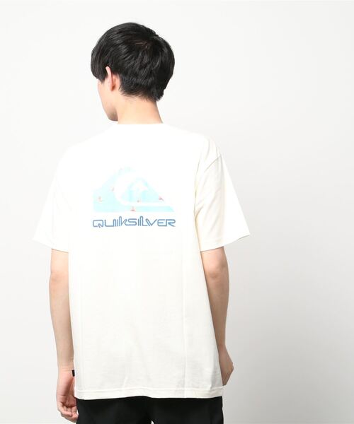 Quiksilver（クイックシルバー）の「QUIKSILVER/クイックシルバー SIMPLEPLEASURE MW ST Tシャツ/カットソー/半袖 海/波/サーフ/海水浴/リゾート QST222606M（Tシャツ/カットソー・メンズ・ブラック/グレー/ホワイト・M/L/XL）」の5枚目の写真
