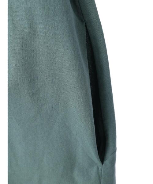 ESCAR（エスカー）の「・ESCAR アイレットティアードワンピース（ワンピース・レディース・ブラック/グリーン・FREE）」の20枚目の写真