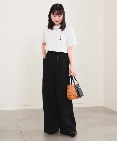 BEAMS HEART（ビームスハート）の「【ユニセックス】タキビ ベアー ポケット Tシャツ（Tシャツ/カットソー・メンズ・ホワイト/ネイビー/ブルー系その他・SMALL/MEDIUM/LARGE/X-LARGE）」の21枚目の写真